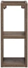 Zestaw mebli łazienkowych ICONIC WHITE z dwoma umywalkami SMILE i blatem 180 cm - 6 elementów  (regał dolny SANTA FE OAK 81-01-A)