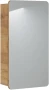 Szafka łazienkowa z lustrem 40 cm ARUBA dąb craft złoty