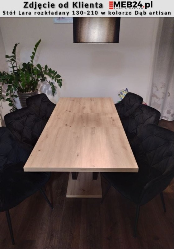 Stół Lara rozkładany 130-210 - zdjęcie od klienta