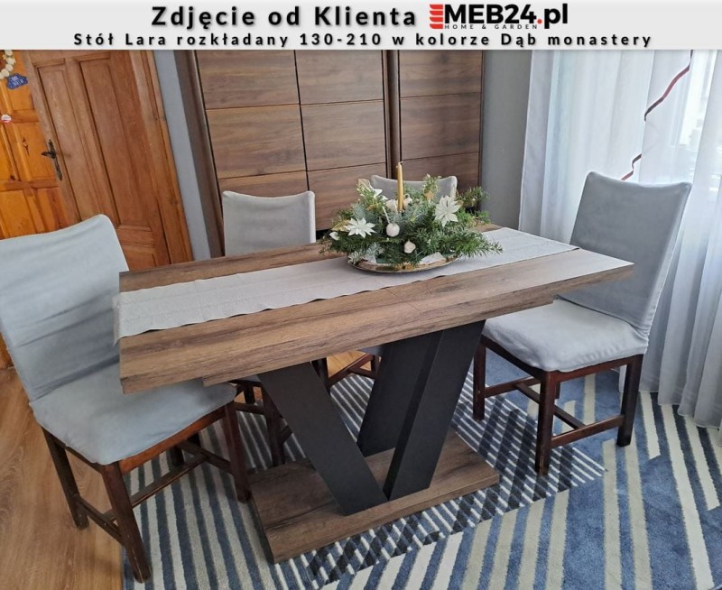 Stół Lara rozkładany 130-210 - zdjęcie od klienta