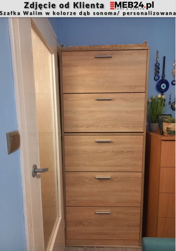 Szafka na buty Walim - personalizowana, na wymiar - zdjęcie od klienta