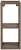 Zestaw mebli łazienkowych ICONIC WHITE A06 (szafka dolna SANTA FE OAK 81-01-A)