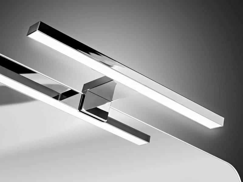 Zestaw mebli łazienkowych ICONIC WHITE A06 (lampka LED JULIET CHROM 30cm)