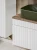 Zestaw mebli łazienkowych ICONIC WHITE A07 z szafką pod umywalkę 180 cm - 11 elementów