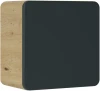 Szafka łazienkowa mała ARUBA szary cosmos / dąb craft złoty