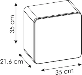 Szafka łazienkowa mała ARUBA szary cosmos / dąb craft złoty