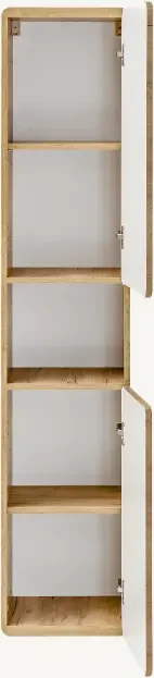 Szafka łazienkowa wysoka ARUBA 800 dąb craft złoty