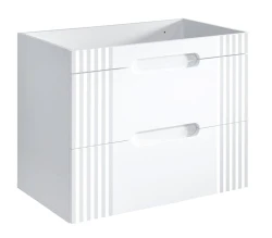Szafka pod umywalkę 80 cm Fiji White