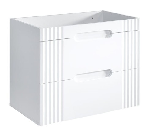 Szafka pod umywalkę 80 cm Fiji White