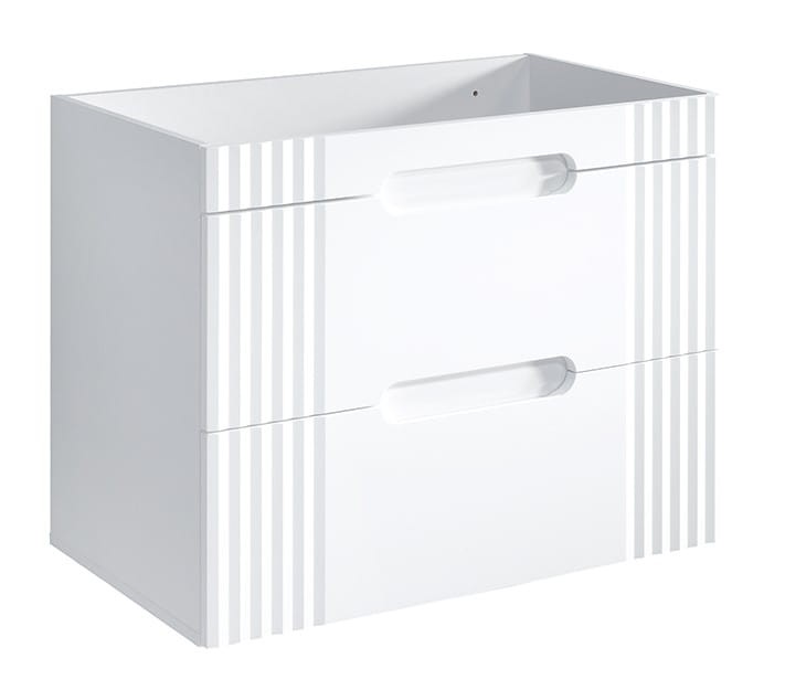 Szafka pod umywalkę 80 cm Fiji White
