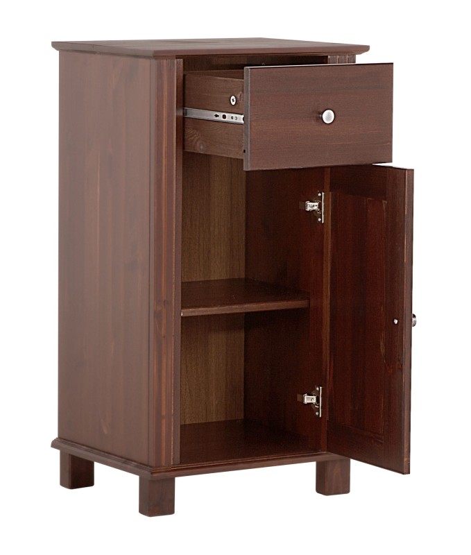 Drewniana szafka łazienkowa niska RETRO NOWE FSC 810