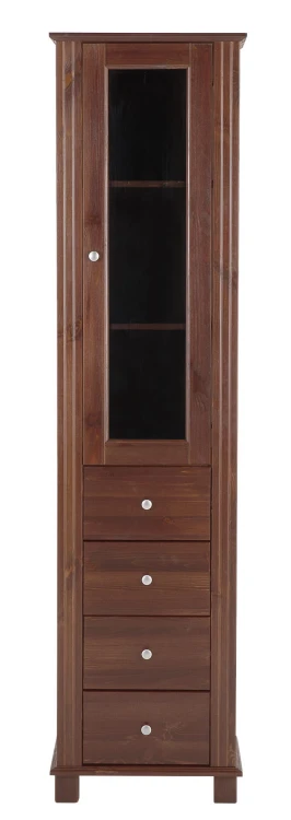Drewniana szafka łazienkowa wysoka RETRO NOWE FSC 800