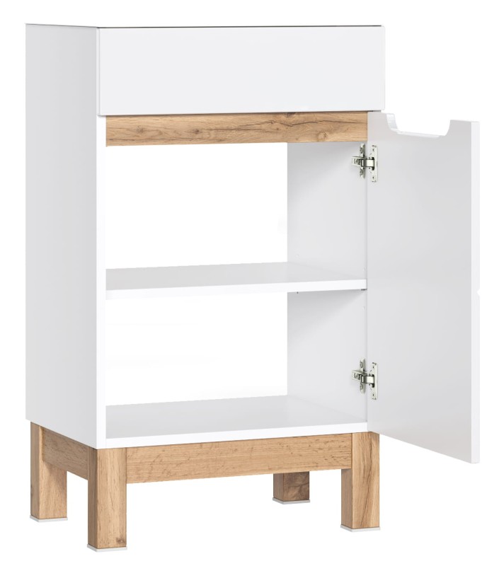 Szafka pod umywalkę BALI BIAŁY 824