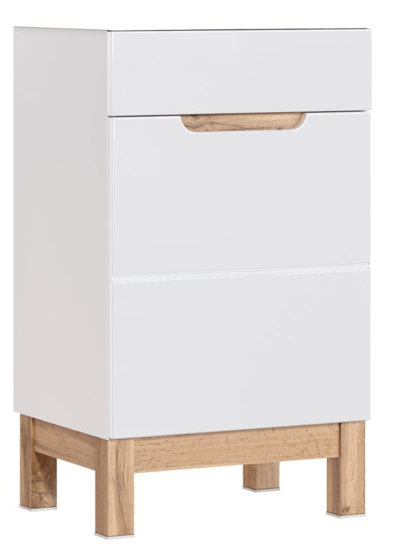 Szafka pod umywalkę BALI BIAŁY 824