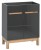 Szafka pod umywalkę 60 cm BALI GRAFIT 820-60D/9060