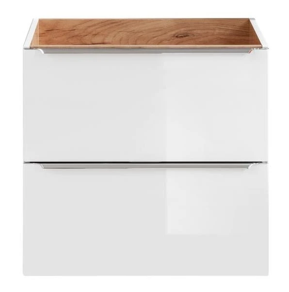 Szafka pod umywalkę 60 cm CAPRI WHITE 820B