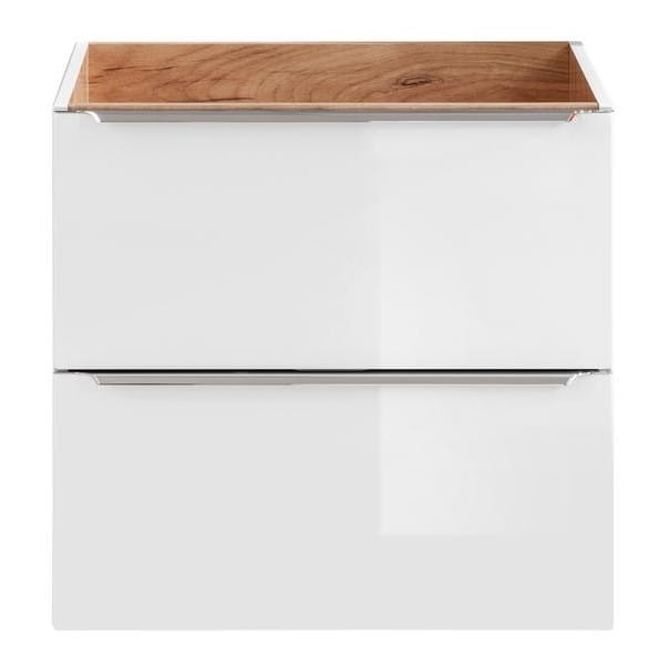 Szafka pod umywalkę 60 cm CAPRI WHITE 820B