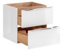 Szafka pod umywalkę 60 cm CAPRI WHITE 820B