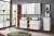 Szafka pod umywalkę 80 cm CAPRI WHITE 821B