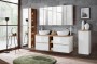 Szafka pod umywalkę 80 cm CAPRI WHITE 821B