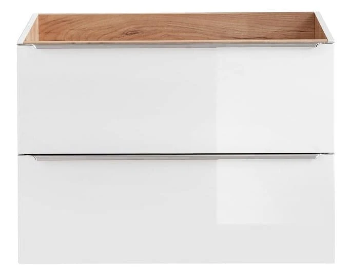 Szafka pod umywalkę 80 cm CAPRI WHITE 821B
