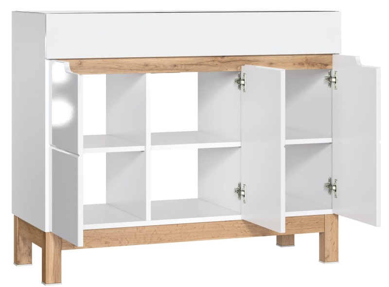 Szafka pod umywalkę BALI BIAŁY 825 - 100 CM