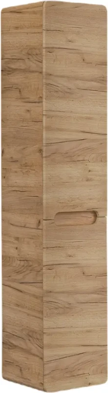 Szafka łazienkowa wysoka z koszem na pranie ARUBA dąb craft złoty