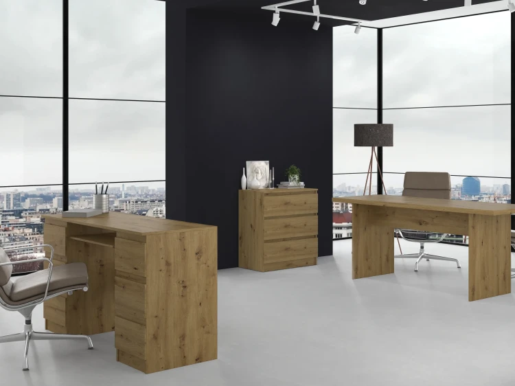 Komoda Malwina I 3 szuflady | Dąb Artisan