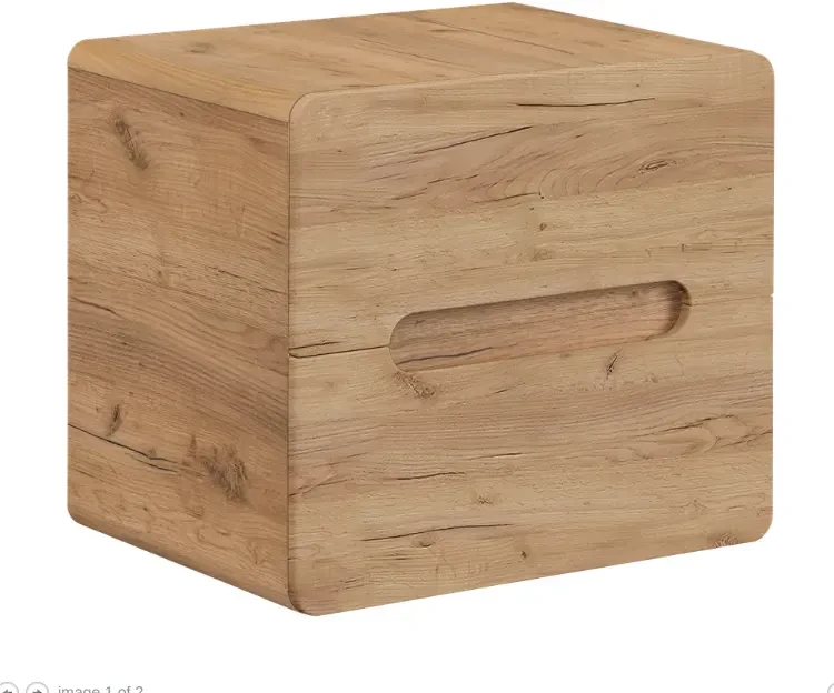 Szafka pod umywalkę nastawną 60 cm ARUBA dąb craft złoty