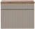 Szafka pod umywalkę 60 cm ICONIC CASHMERE z blatem 60 cm