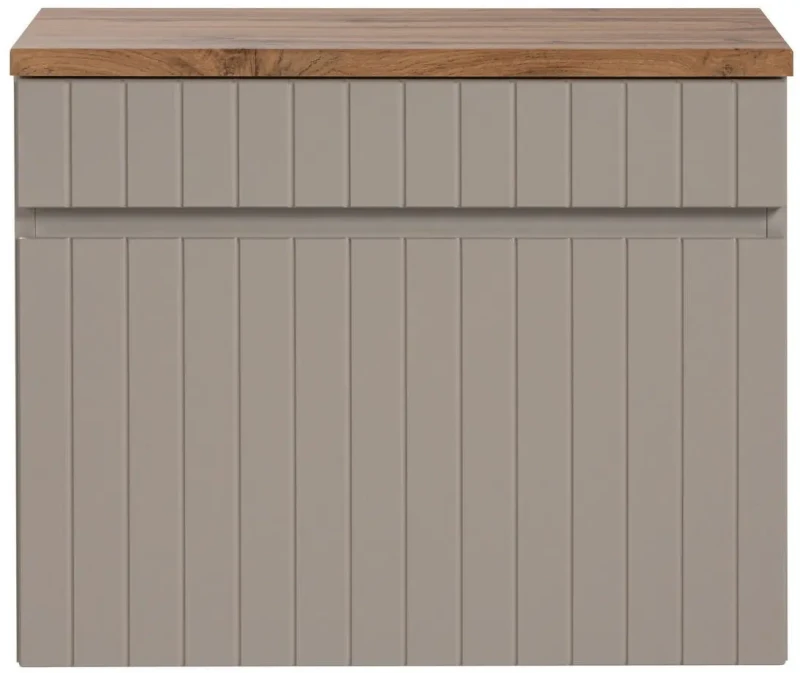 Szafka pod umywalkę 60 cm ICONIC CASHMERE z blatem 60 cm