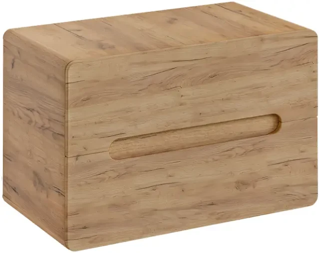 Szafka pod umywalkę nastawną 80 cm ARUBA dąb craft złoty