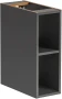 Szafka dolna otwarta 20 CM MONAKO GREY