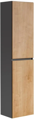 Słupek łazienkowy wysoki MONAKO szary diamentowy  / dąb hamilton