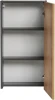 Szafka łazienkowa wisząca 40 cm MONAKO dąb hamilton / szary diamentowy
