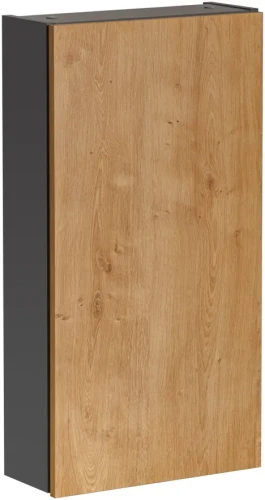 Szafka łazienkowa wisząca 40 cm MONAKO dąb hamilton / szary diamentowy