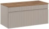 Szafka pod umywalkę 100 cm ICONIC CASHMERE z blatem 100 cm