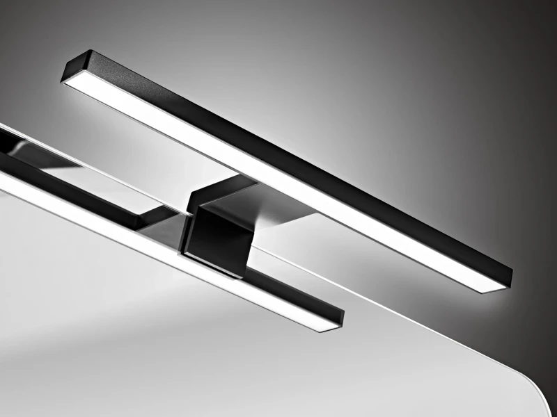 Zestaw mebli łazienkowych ICONIC CASHMERE (lampa LED JULIET BLACK 30cm)