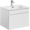Zestaw mebli łazienkowych ICONIC WHITE (szafka pod umywalkę ICONIC WHITE 82-60-D-1S)
