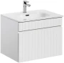 Zestaw mebli łazienkowych ICONIC WHITE (szafka pod umywalkę ICONIC WHITE 82-60-D-1S)