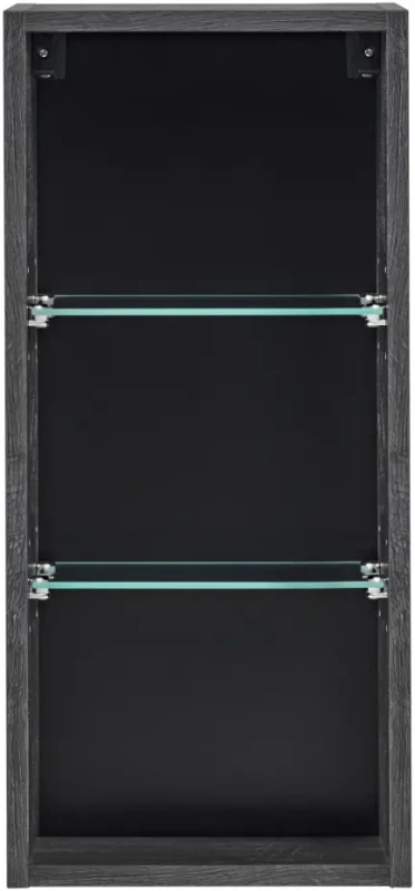 Regał łazienkowy górny LEONARDO dąb sherman