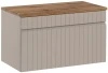 Szafka pod umywalkę 80 cm ICONIC CASHMERE z blatem 80 cm