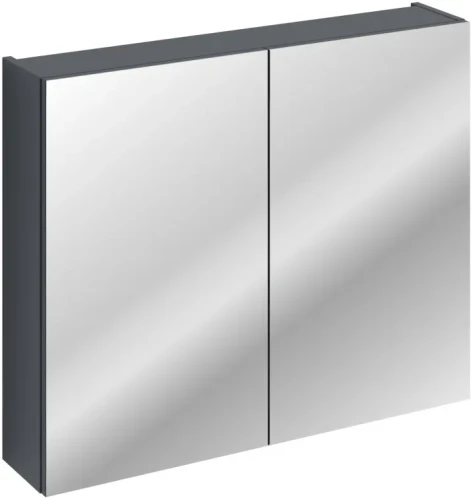 Szafka łazienkowa z lustrem 80 cm SANTA FE DEEP BLUE