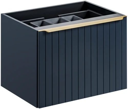 Szafka pod umywalkę nablatową 80 cm SANTA FE DEEP BLUE