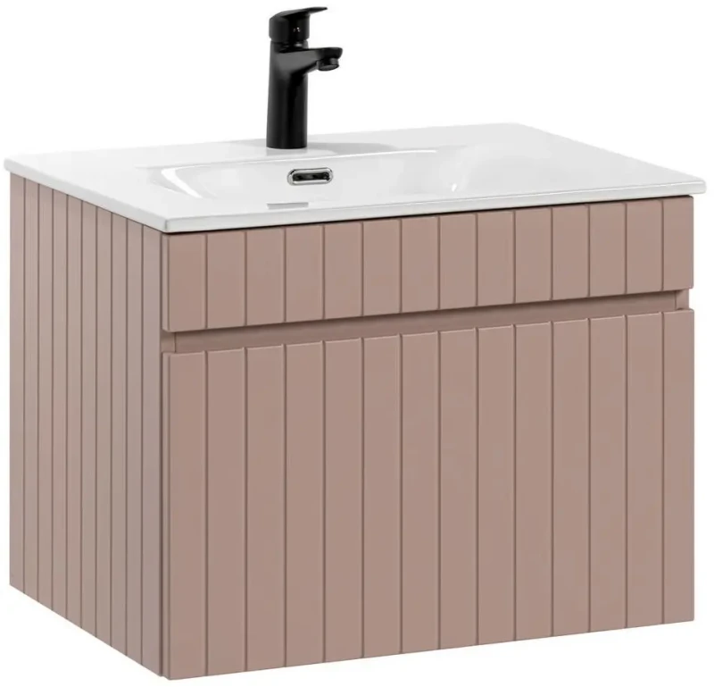 Szafka łazienkowa 60 cm ICONIC ROSE z umywalką Sky