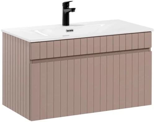 Zestaw mebli łazienkowych  ICONIC ROSE szafka 80 cm z umywalką Sky