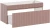 Szafka pod umywalkę 100 cm ICONIC ROSE (szafka pod umywalkę ICONIC ROSE 82-100-E-1S)
