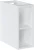 Zestaw mebli łazienkowych ICONIC CASHMERE (regał dolny ICONIC WHITE 81-01-A)