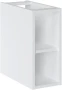Zestaw mebli łazienkowych ICONIC CASHMERE (regał dolny ICONIC WHITE 81-01-A)