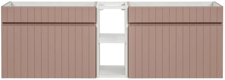 Zestaw mebli łazienkowych ICONIC CASHMERE z blatem 140 cm - 4 elementy